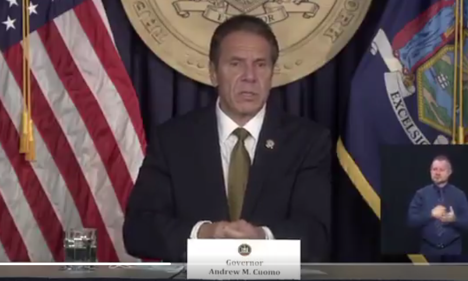WATCH NY Nazi Governor Cuomo: "I'm going to close the synagogues." - Geller Report News